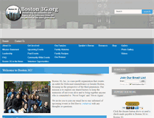 Tablet Screenshot of boston3g.org